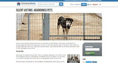 Desktop Screenshot of abandoned-pets.foreclosuredeals.com
